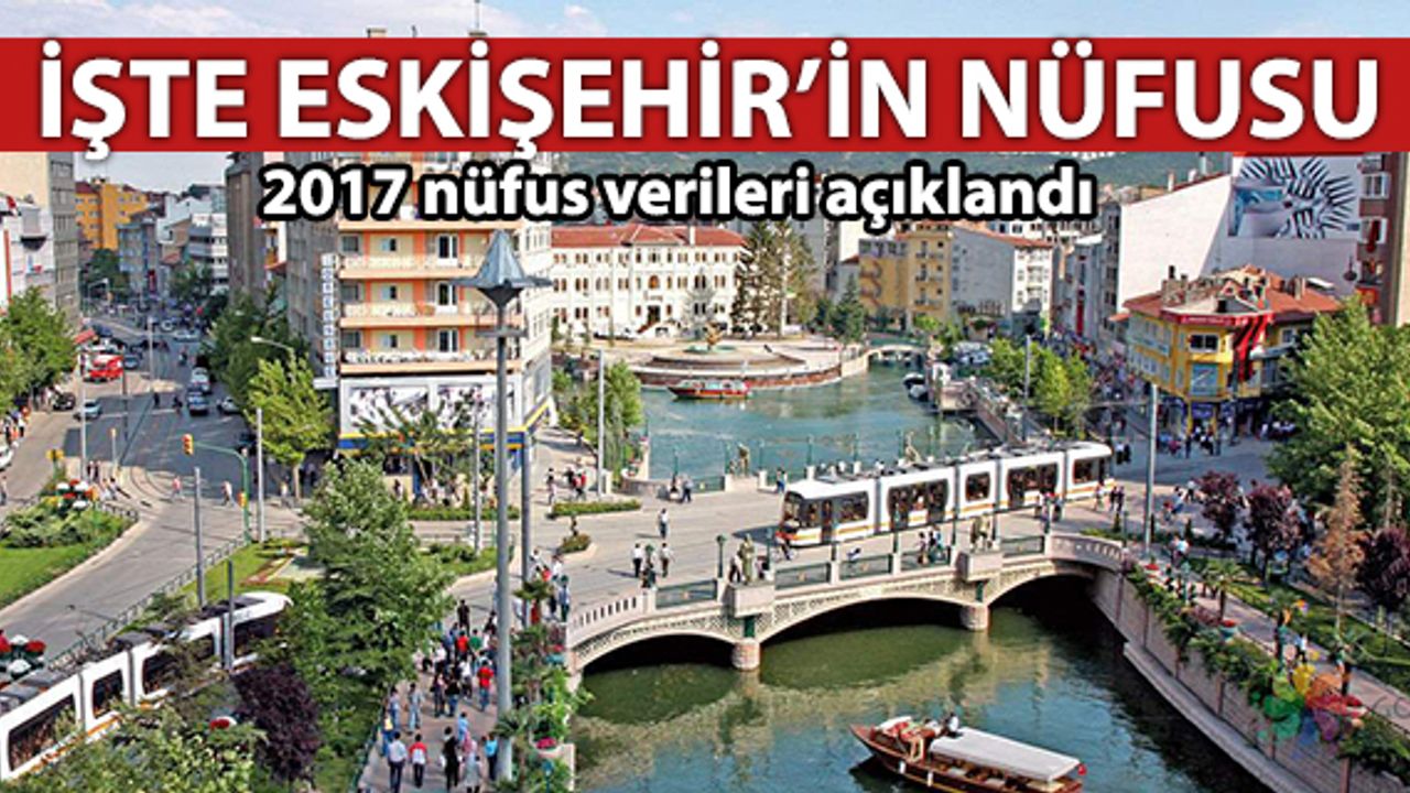 Eskişehir'in nüfusu ne kadar oldu?