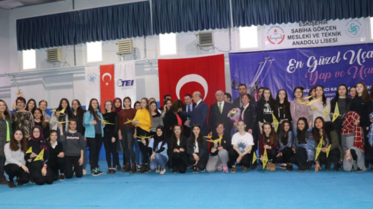 Sabiha Gökçen MTAL’de maket uçaklar yarıştı