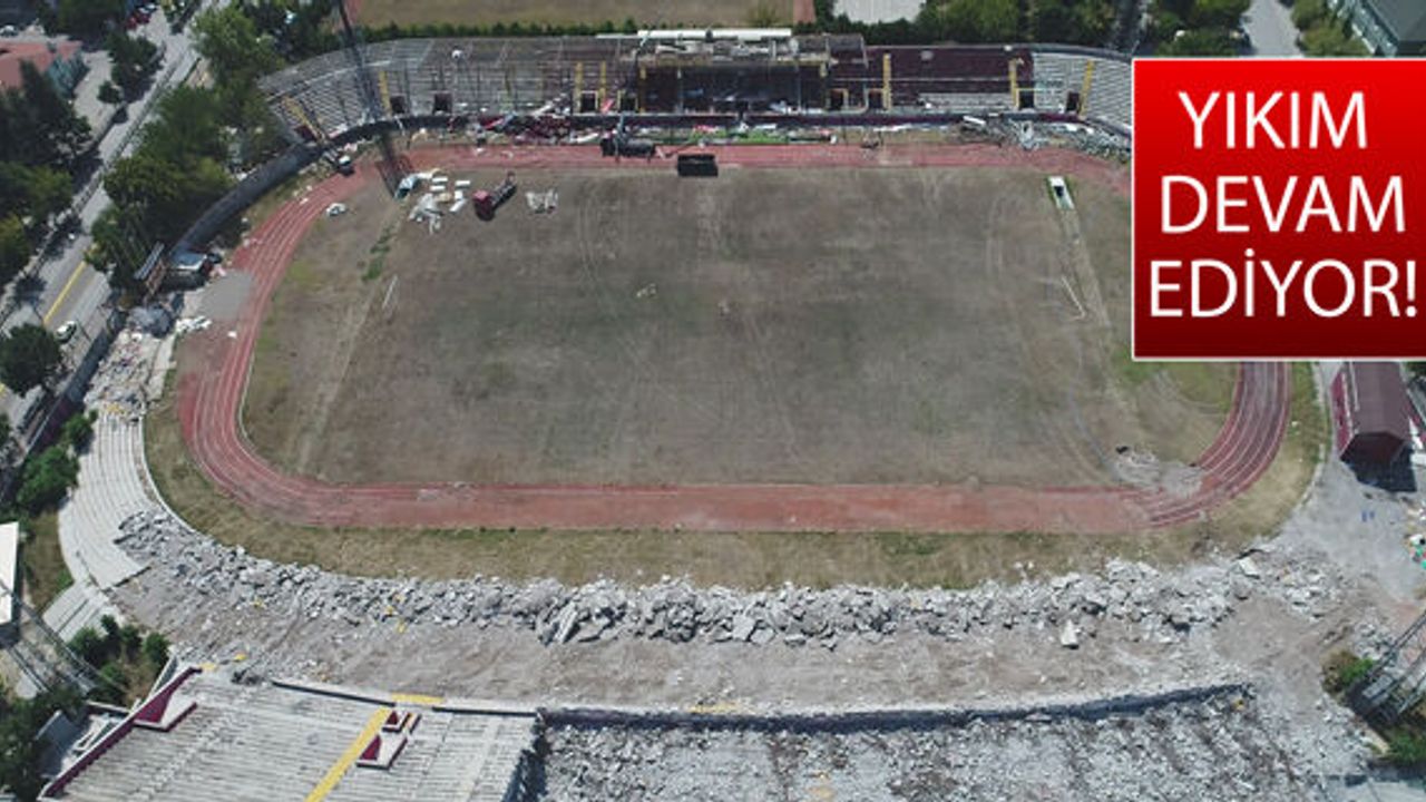 Türkiye'de sporun 65 yıllık şahidi yıkılıyor