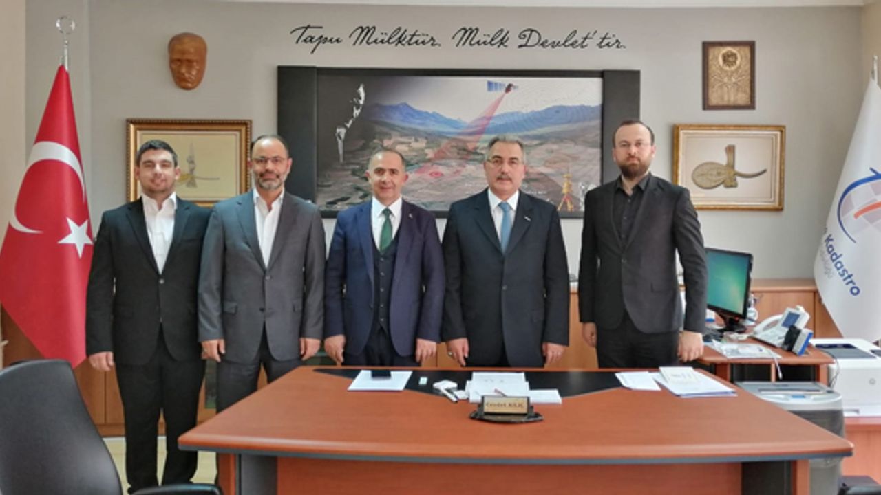 MÜSİAD Eskişehir Tapu ve Kadastro Bölge Müdürü Cevdet Kılıç’ a Ziyareti