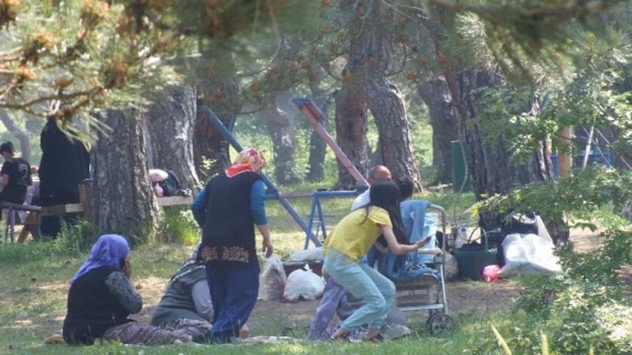 Küçükelmalı Tabiat Parkı yerli ve yabancı ziyaretçilerin gözdesi oldu