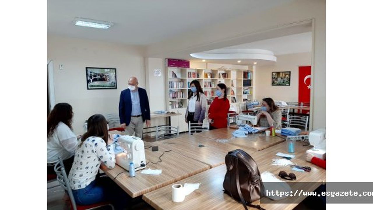 Maske krizine çözüm üreten Tepebaşı’na teşekkür