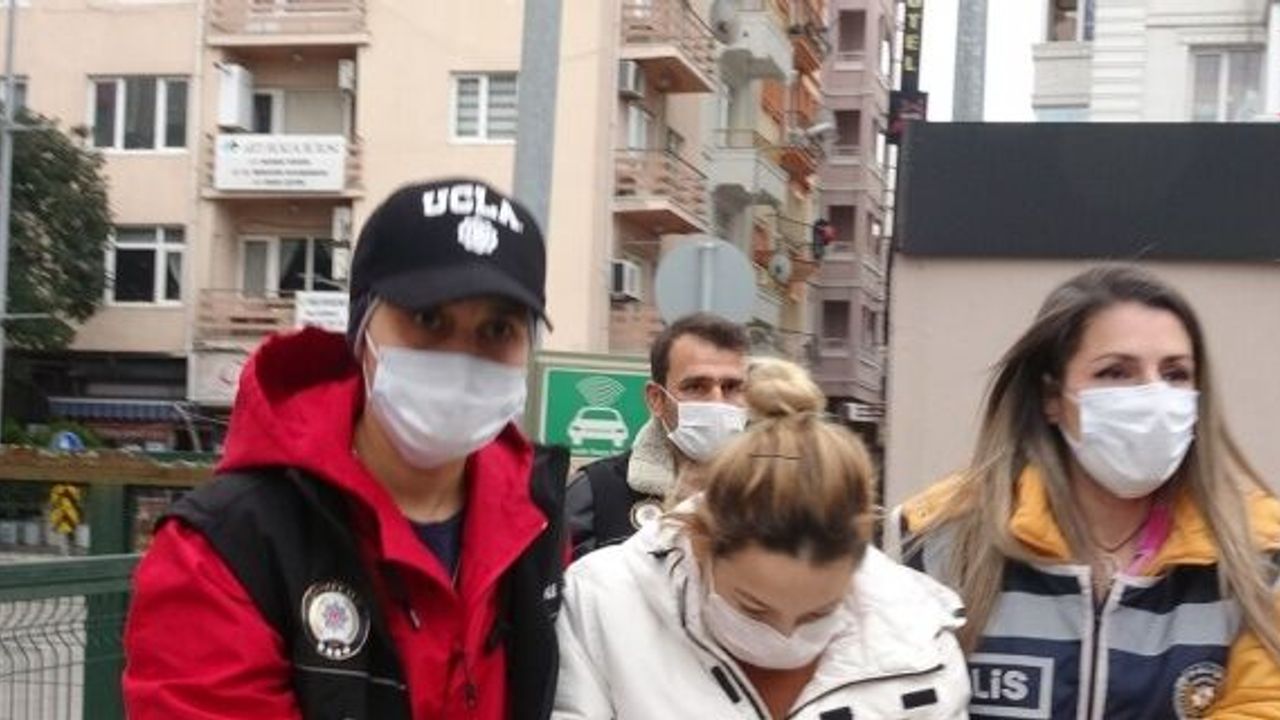 Bebeği çöpe atan anne ve sevgilisi adliyede