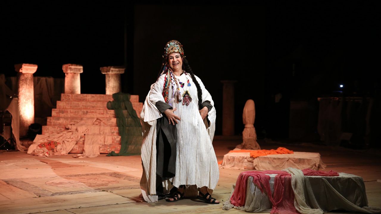 Metropolis antik kentinde Eskişehir’den tarihi oyun