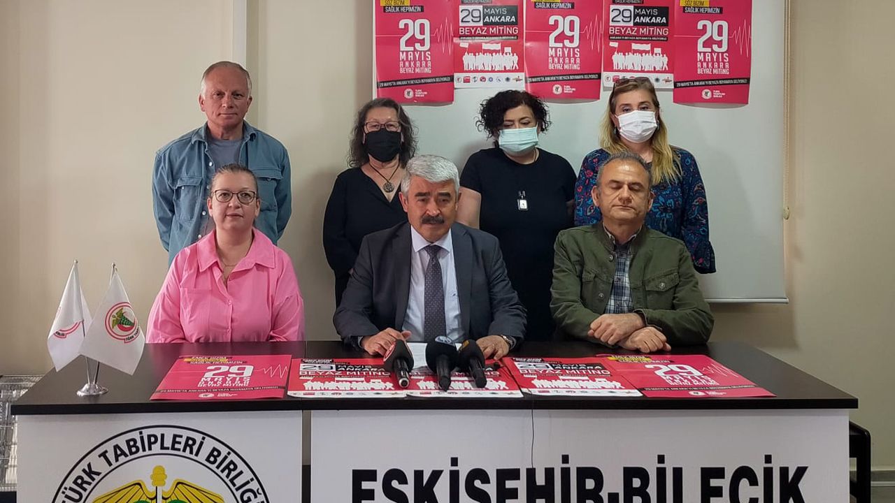 Sağlıkçılardan Ankara’daki mitinge çağrı