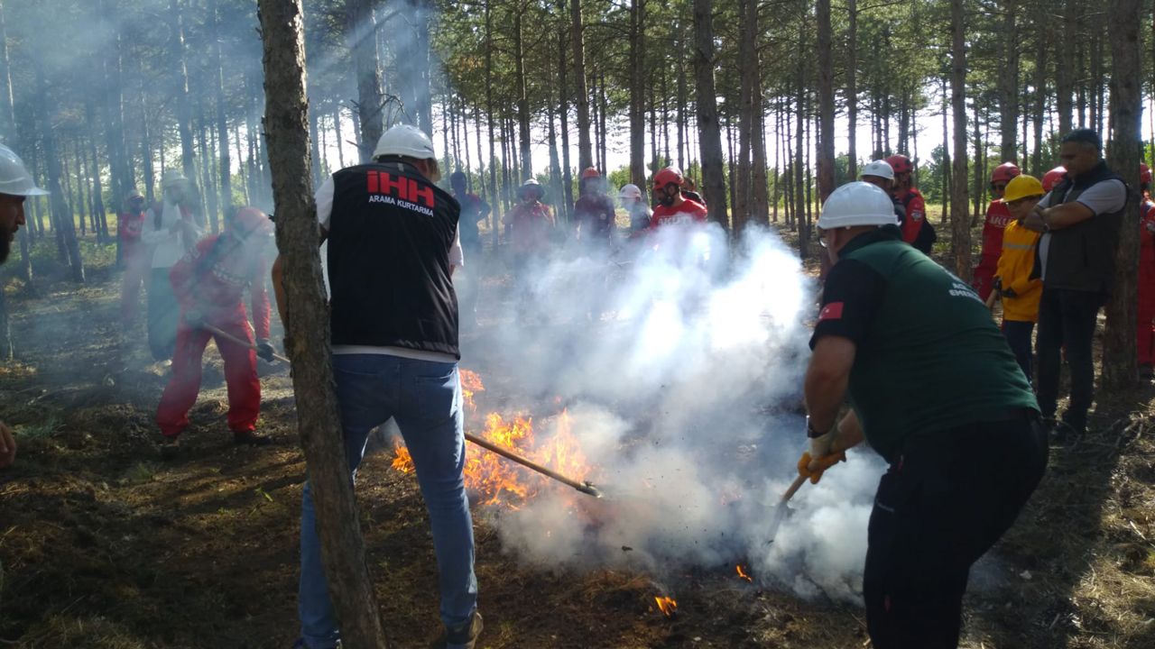 Orman Yangınları Gönüllü eğitimleri