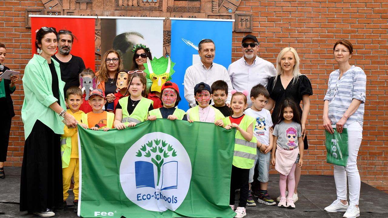 EKO-okullara uluslararası yeşil bayrak ödülü