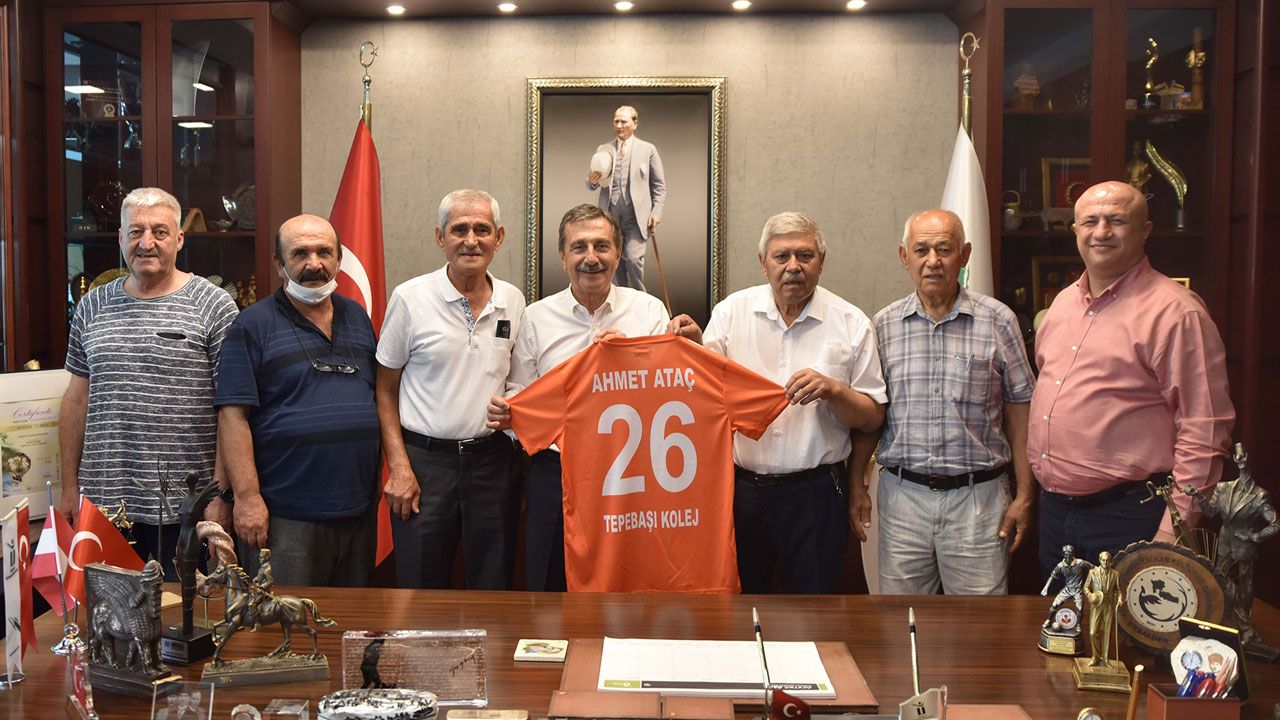Tepebaşı Kolej Spor Kulübü’nden Başkan Ataç’a Ziyaret