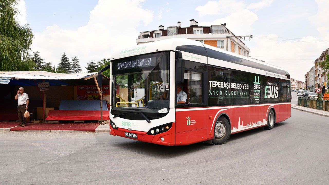 Türkiye’nin ilk elektrikli otobüsleri pazar servisinde