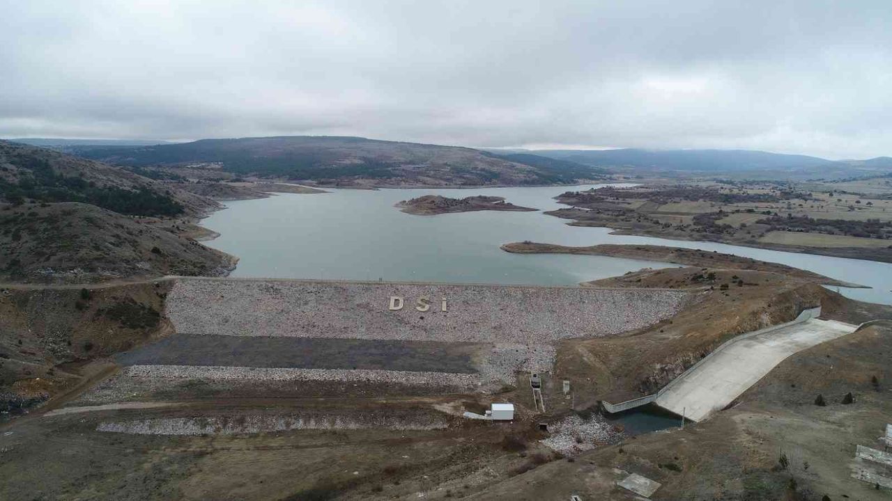 Aşağı Kuzfındık Barajı’nda su hacmi 500 bin metreküp arttı