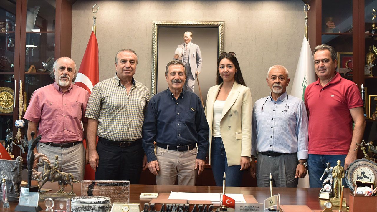 İYİ Parti'den başkan Ataç'a ziyaret