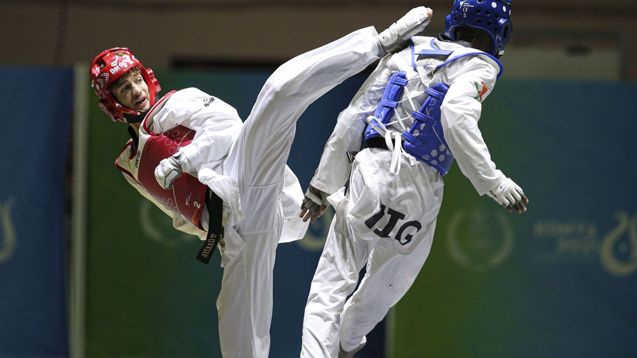 Taekwondocu gümüş madalya kazandı