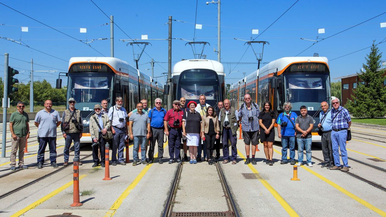 Alman tramvay dostları Estram’da
