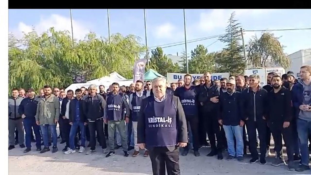 Kristal İş Atışkan işçileri için Ankara’ya gidiyor!