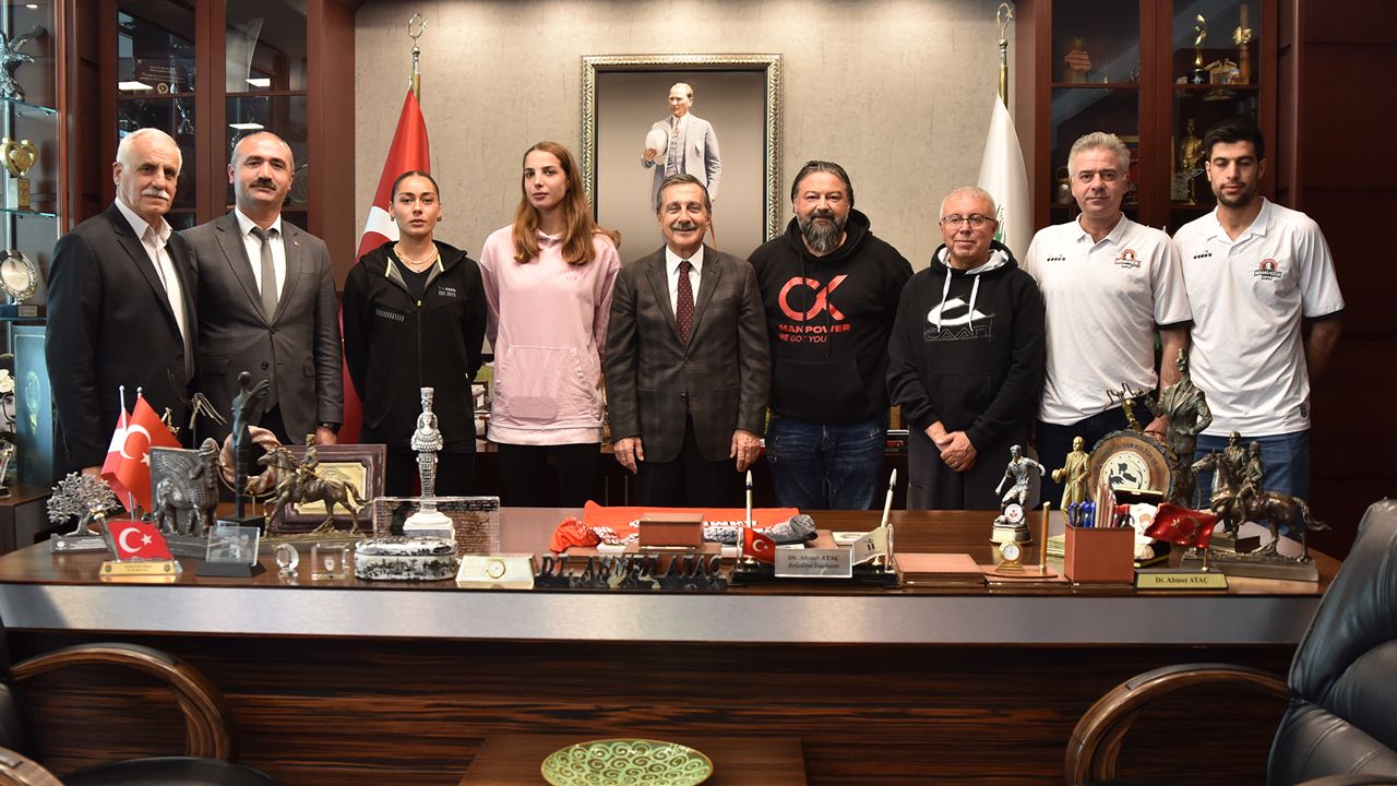 Mihalıççıkspor’dan Başkan Ataç’a Ziyaret