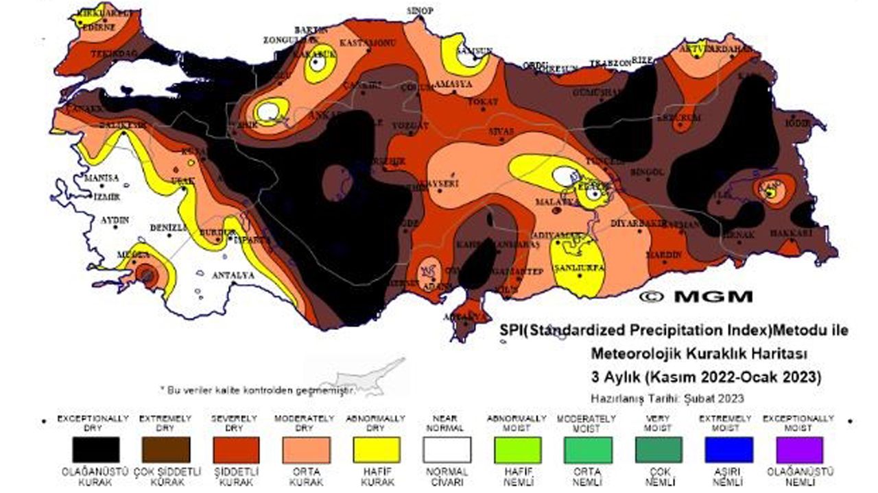 Eskişehir 'çok şiddetli kuraklık' tehlikesi altında