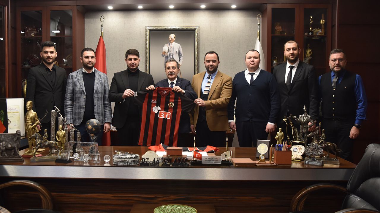 Eskişehirspor Yönetiminden Başkan Ataç’a Ziyaret