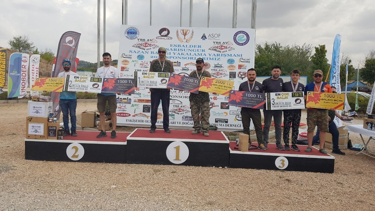 Eskişehir'de Sazan Balığı Yakalama Yarışması