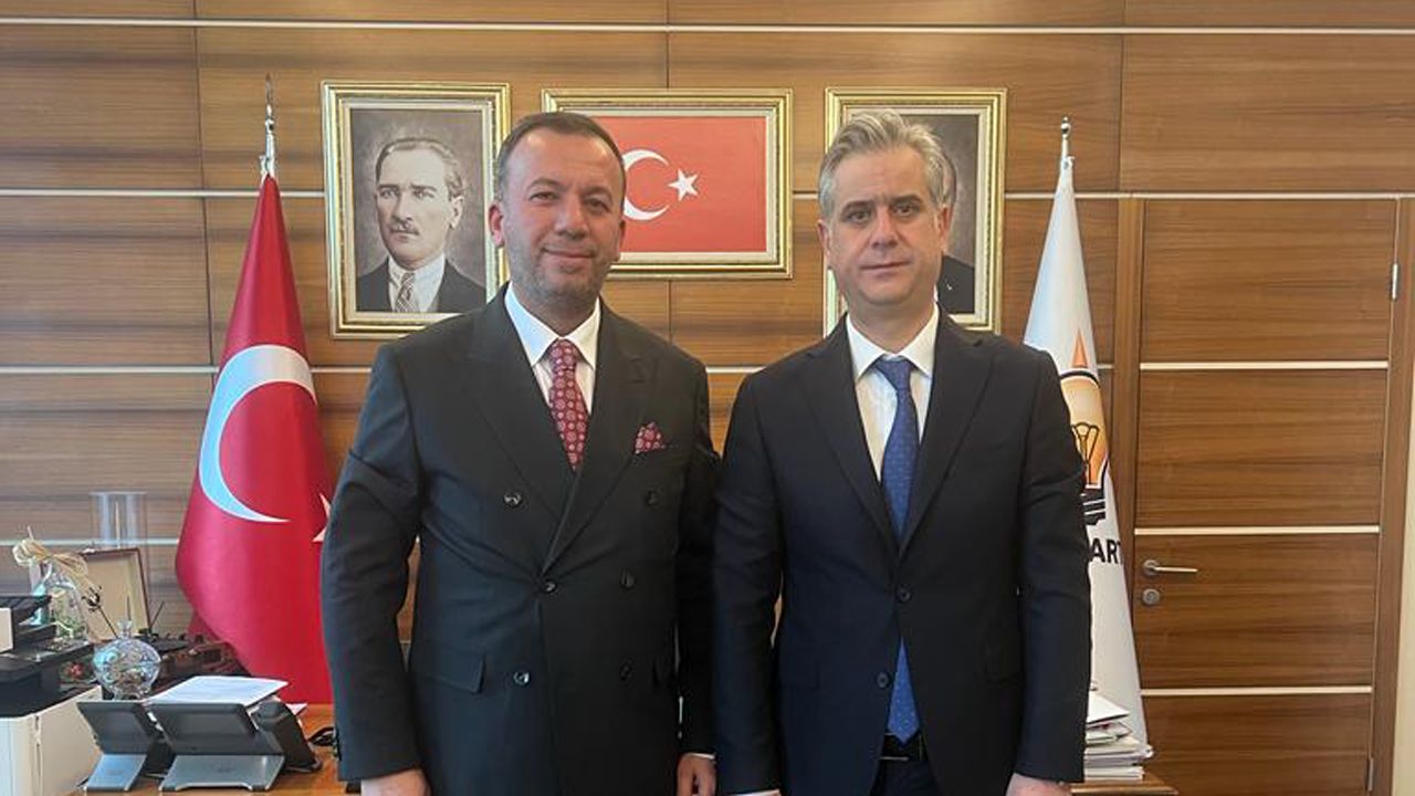 Ahmet Sivri, Genel Başkan Yardımcısı Yalçın ile buluştu