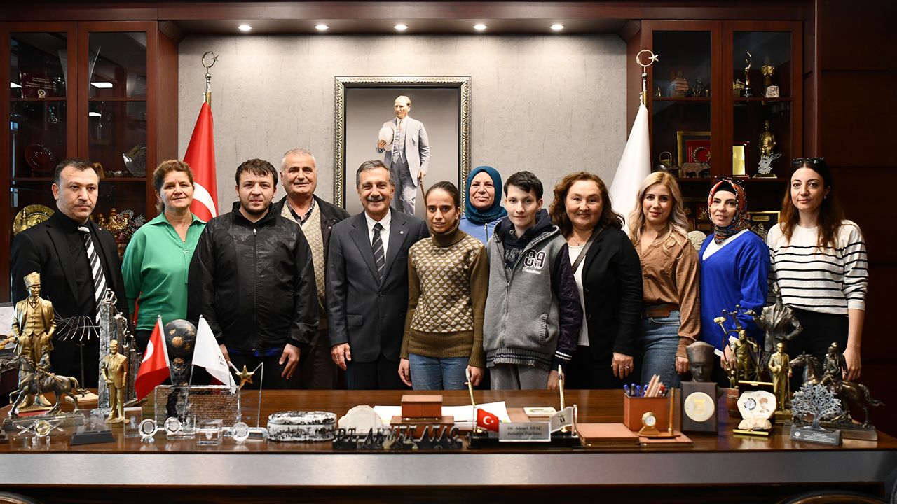 Başkan Ataç özel gereksinimli gençlerle buluştu
