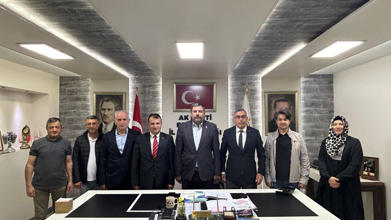 “Tekin’den AK Parti İl Başkanı Reyhan’a ’ ziyaret” 