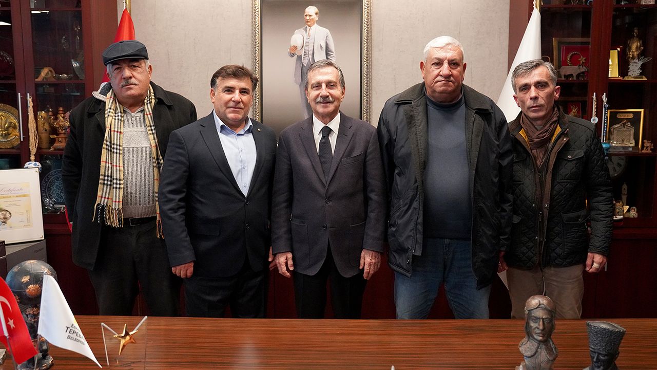 CHP Günyüzü’nden başkan Ataç'a ziyaret