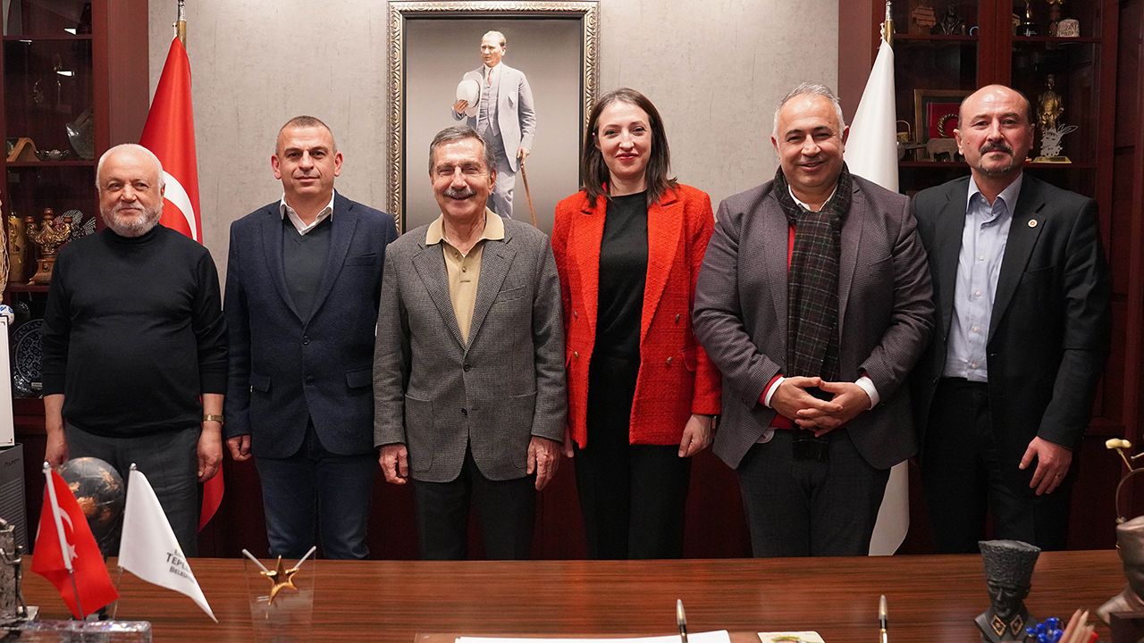 Eskişehir Emek Ve Demokrasi Platformu’ndan Başkan Ataç’a Ziyaret