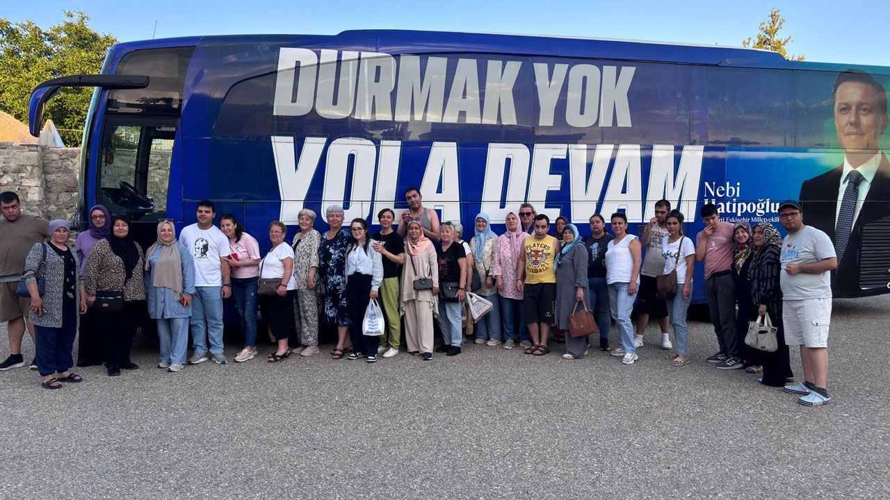 Eskişehirli özel çocuklar, aileleri ile Nebi Hatip