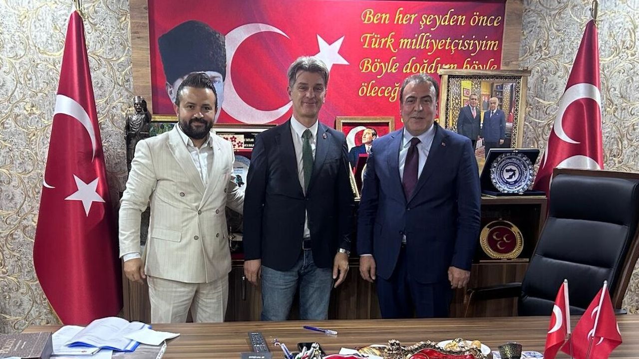 Veteriner hekimlerden MHP’ye ziyaret