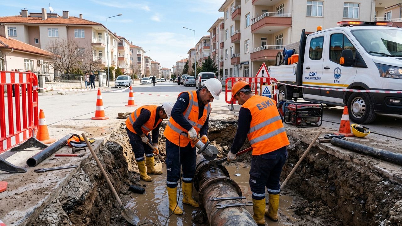 Eskişehir Su Kesintisi Olan Mahalleler Güncel Liste ve ESKİ Arıza Sorgulama