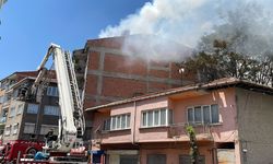 Eskişehir’de bir apartmanda korkutan yangın