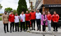 Çizmelioğlu, Eskişehir'li Milli Sporcular ile bir araya geldi..