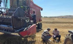 En az dane kaybı için hasat sezonu çalışmaları devam ediyor