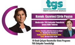 TGS Eskişehir Temsilciliği'nin söyleşine katılacak