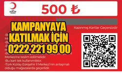  Kızılay’dan alışveriş kartı bağış kampanyası