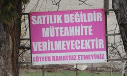 Eskişehir’de ilginç afiş