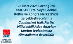 Kemal Kılıçdaroğlu Cumhurbaşkanı, CHP Bilecik’te 1. Parti olacak