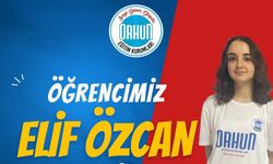 Orhun Kurs öğrencisi Elif Türkiye birincisi oldu