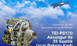 Türkiye’nin ilk milli turbodizel havacılık motoru uçuş rekoru kırdı