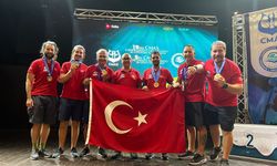 Su altında dünya  şampiyonu Eskişehir’den 