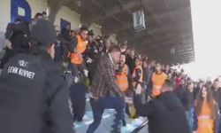 Sincan Belediyespor Eskişehirspor maçında kavga çıktı