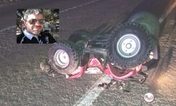 ATV sürücüsü kazada hayatını kaybetti