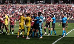 Eskişehirspor Polatlı maçında kavga çıktı