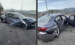 Kontrolden çıkan araç kaza yaptı: 4 yaralı