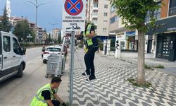 Trafik güvenliği için  gece gündüz mesai