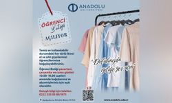 Anadolu'da öğrenci butiği hizmete açıldı