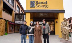 Sanat sokağına sürpriz ziyaret