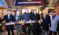 Yeni Yıl Pazarı’nda Eskişehirspor coşkusu!