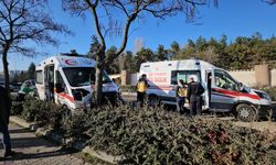 Bilecik'te hasta taşıyan ambulans kaza yaptı