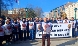 Eskişehir'de emeklilerden hükümete çağrı